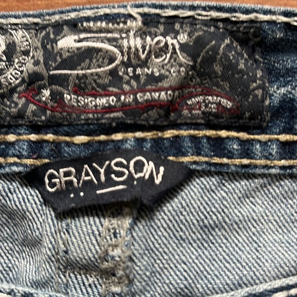 Light wash Jeans By Silver Size 34/34 (See measurements) - Picture 5 of 8